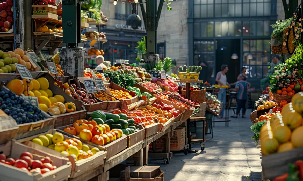 Découverte du Marché des Capucins : diversité et saveurs en plein Bordeaux