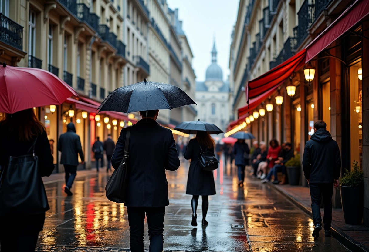 nantes pluie