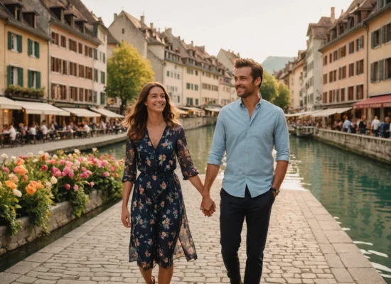 escapade romantique à Annecy