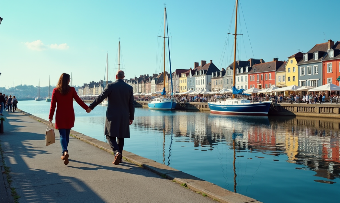 Que faire à Honfleur : flâneries romantiques dans le vieux bassin