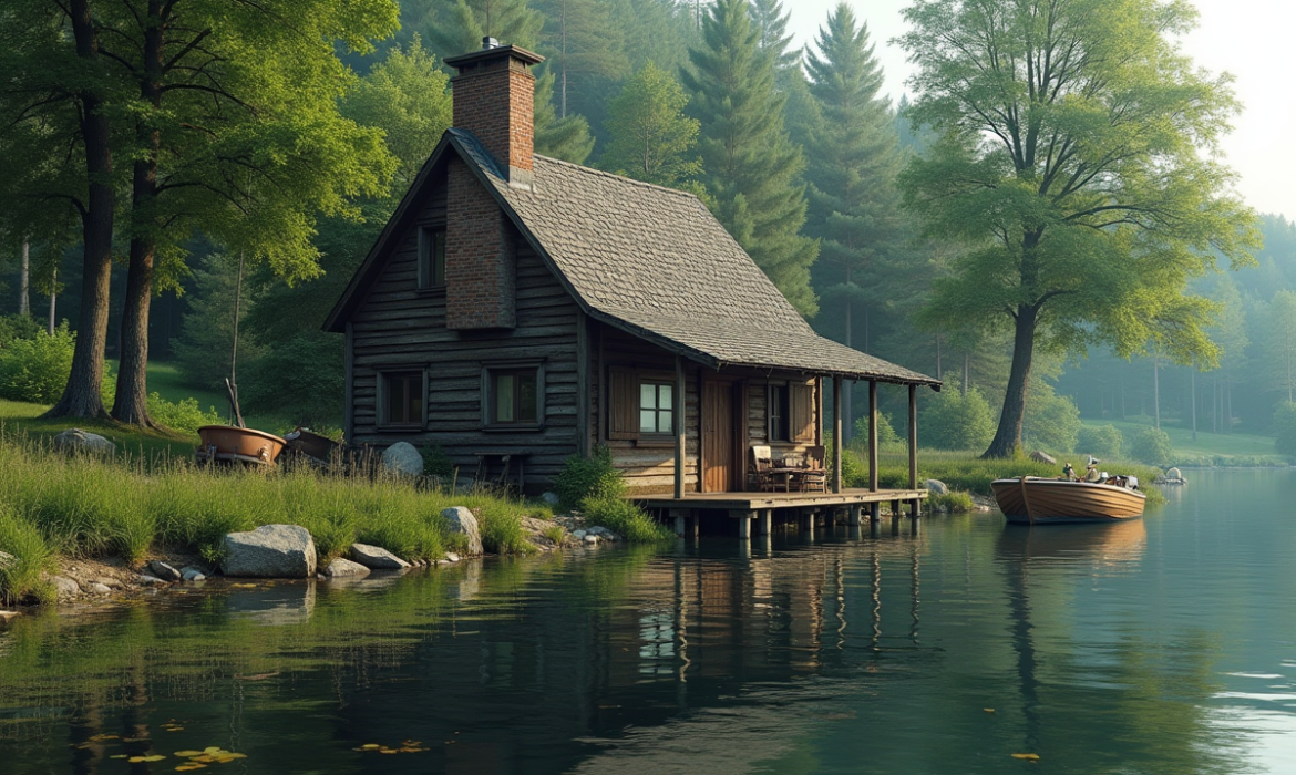 Cabane de pêcheur : havre de paix pour les amoureux de la nature