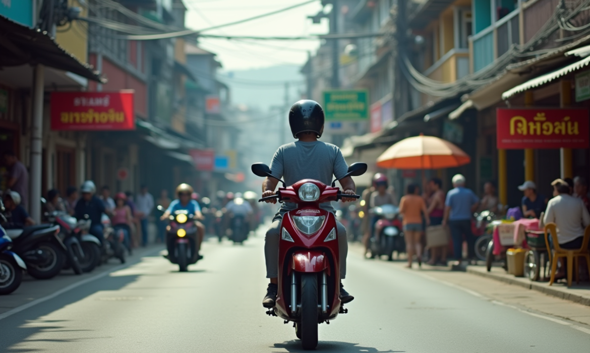 Permis voiture en thaïlande : peut-on conduire un scooter légalement ?