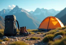 Équipement essentiel pour une randonnée en montagne avec tente