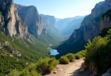 Randonnée onirique à travers les gorges de Samaria en Crète