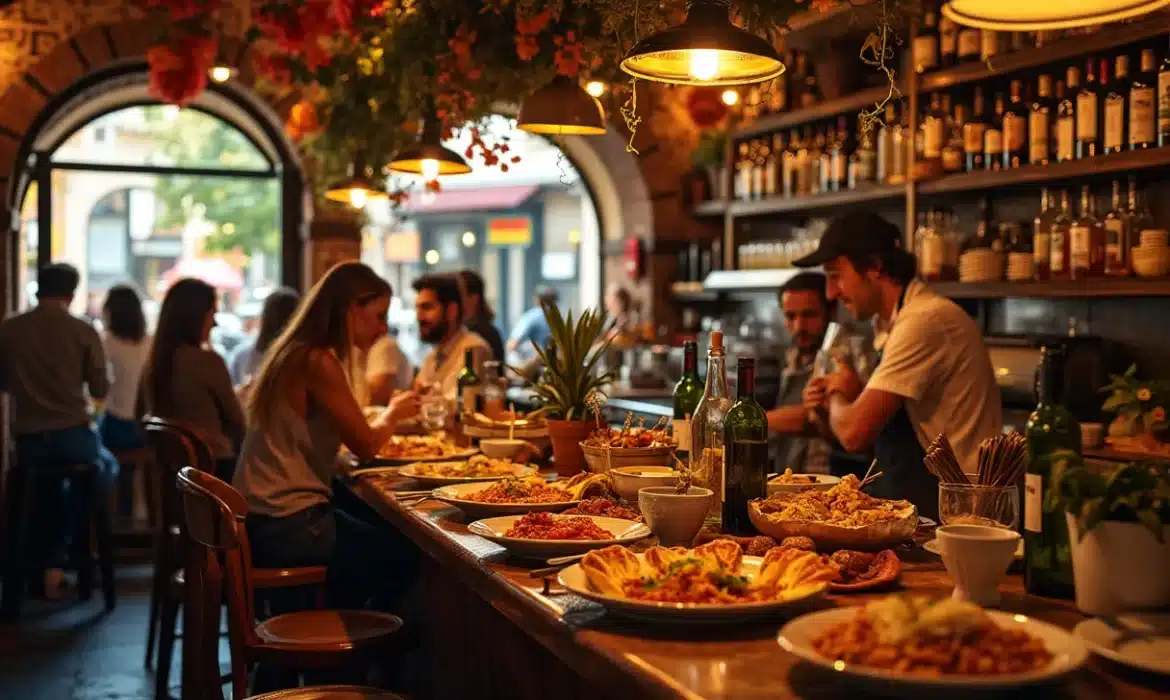 Un voyage gustatif dans les bars à tapas de Séville